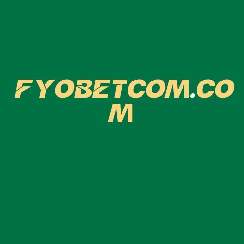 Logo da FYOBETCOM